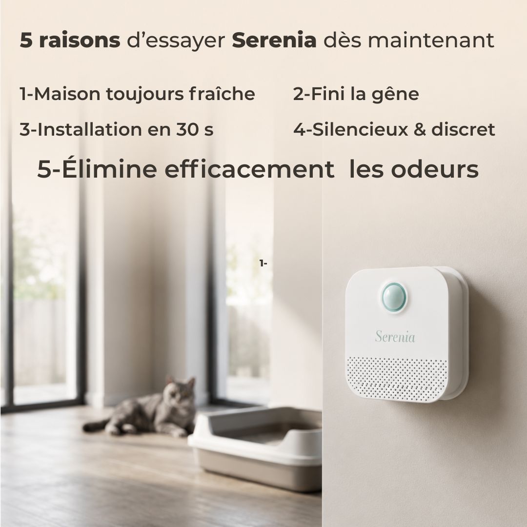 Purificateur d'air pour litière