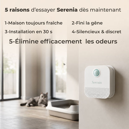 Purificateur d'air pour litière