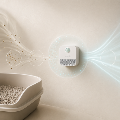 Purificateur d'air pour litière
