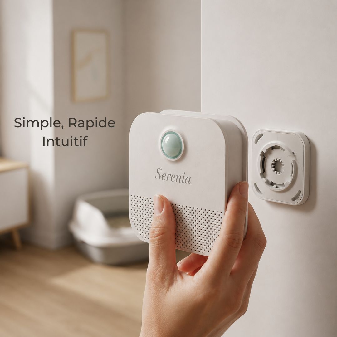 Purificateur d'air pour litière